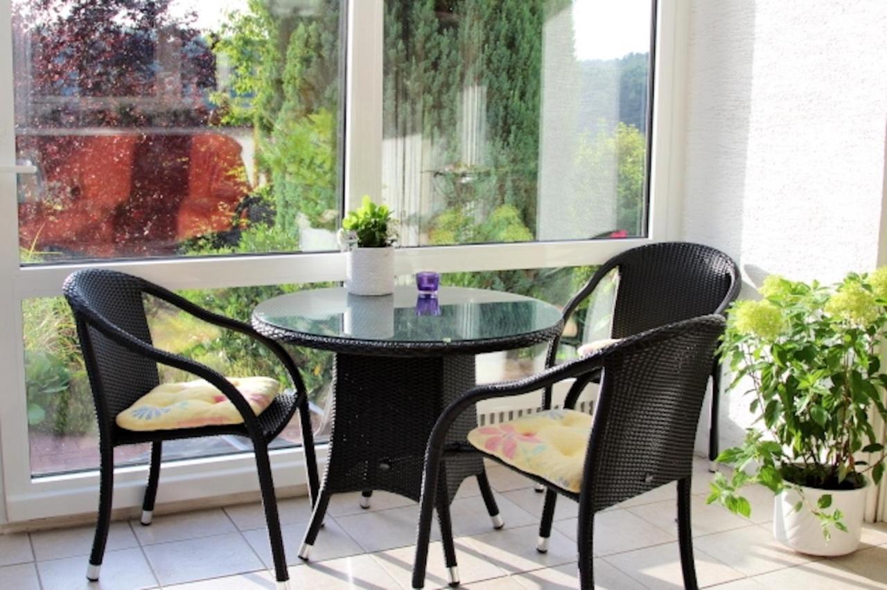 Ferienwohnung Fuldatalblick Exterior foto